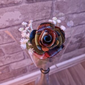 Artifical Tartan Rose - Buchanan Tartan